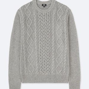 Uniqlo ~ Cable Knit Crew